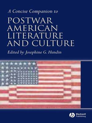 cover image of Concise Companion to Postwar American Literature and Culture